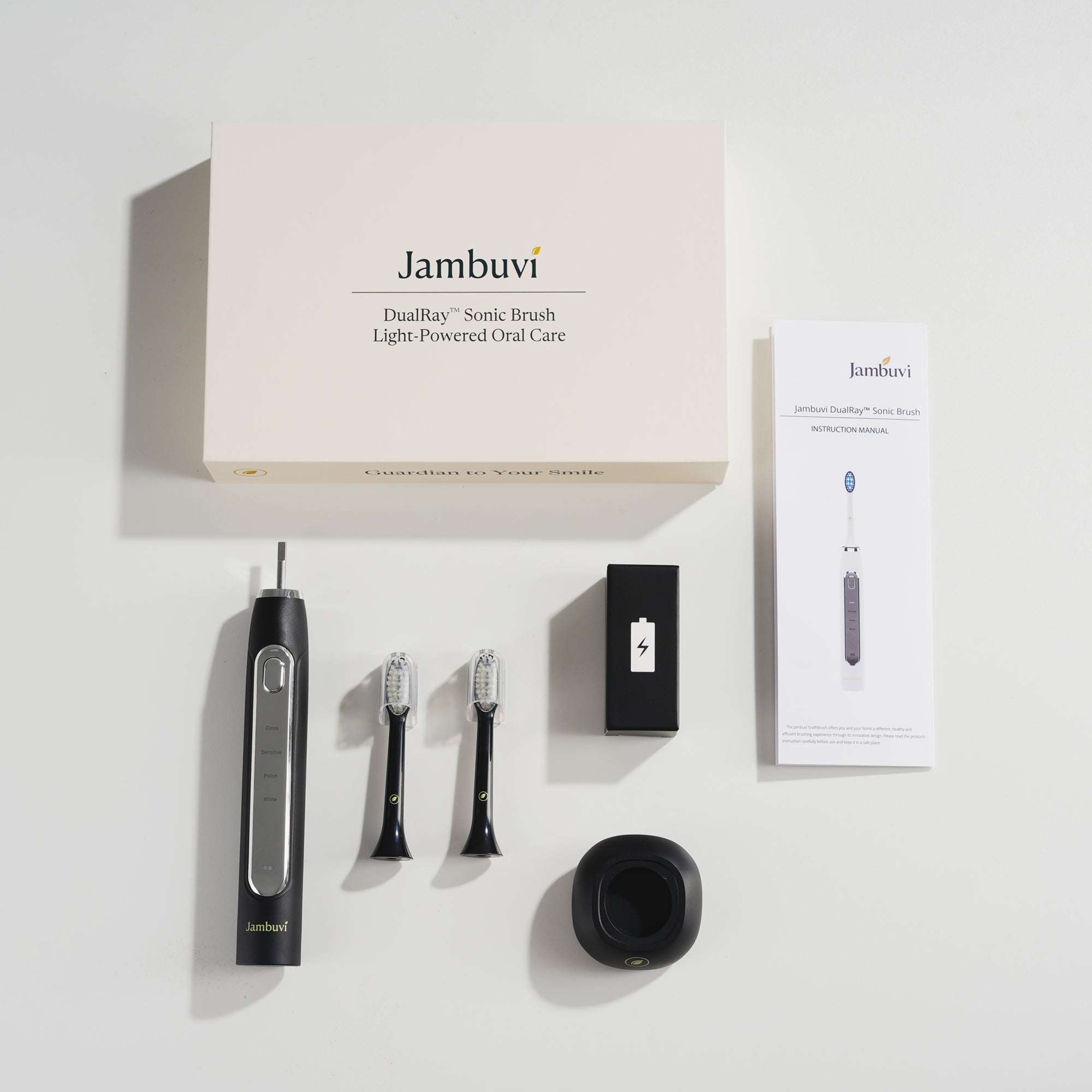 Jambuvi DualRay™ Sonic Brush