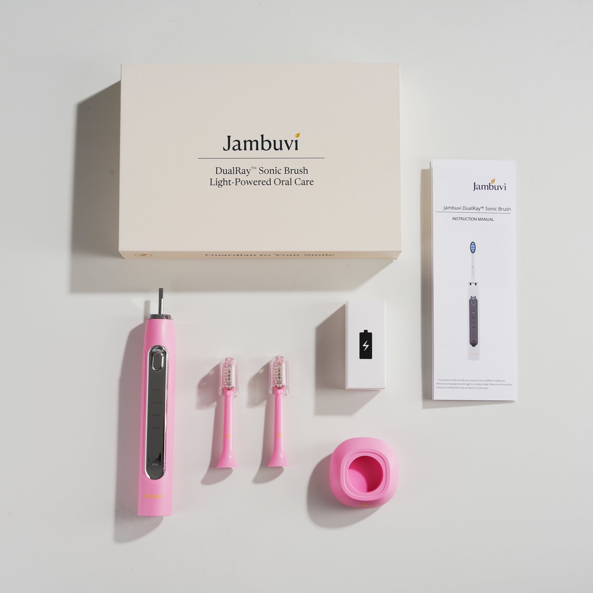 Jambuvi DualRay™ Sonic Brush